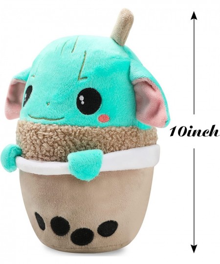 Baby Boba Plushie Boba Tea Plush 10 Inch Boba Bubble Stuffed Animal Small Milk Tea Squishy Soft Plush Toy Animals Hugging Gif...