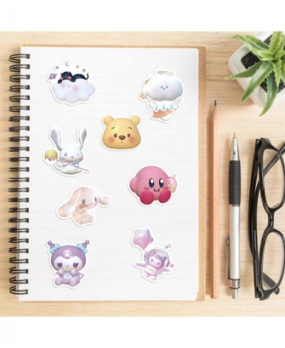 50pcs Cartoon 3D Kuromi My Melody Stikers Skateboard Guitar Laptop Bicycle Kids Waterproof Stikers Toys $14.36 - Kids' Stickers