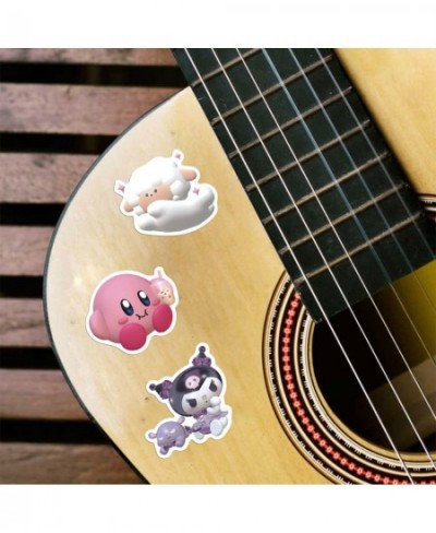 50pcs Cartoon 3D Kuromi My Melody Stikers Skateboard Guitar Laptop Bicycle Kids Waterproof Stikers Toys $14.36 - Kids' Stickers