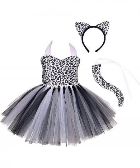 Animal Costume Set Tiger/Leopard/Zebra Fancy Dress with Hair Hoop Tail Halloween Dress Up Costume $61.01 - Kids' Costumes