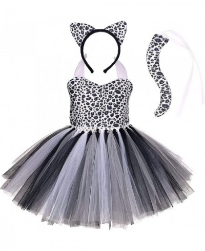 Animal Costume Set Tiger/Leopard/Zebra Fancy Dress with Hair Hoop Tail Halloween Dress Up Costume $61.01 - Kids' Costumes