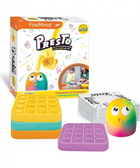 Games: Go Pop! Presto Fidget Popping Game Family Fun Game Includes 4 Exclusive Editions 2 to 4 Players For Ages 6 and up $42....