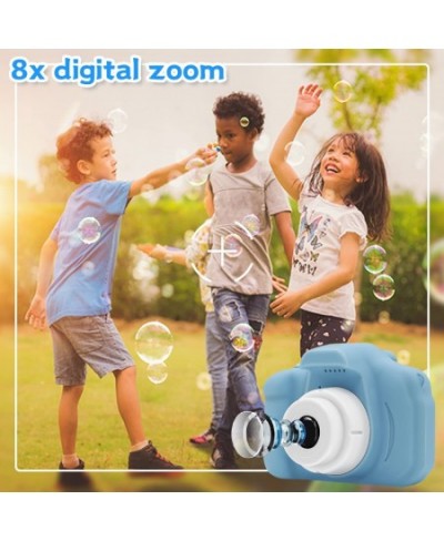 Kids Camera Front and Rear Camera Digital Cameras for Boys and Girls Gift Age 3-9 2.0 -inch Screen 1080P Video with 32GB SD C...