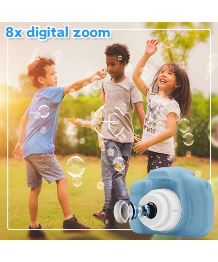 Kids Camera Front and Rear Camera Digital Cameras for Boys and Girls Gift Age 3-9 2.0 -inch Screen 1080P Video with 32GB SD C...