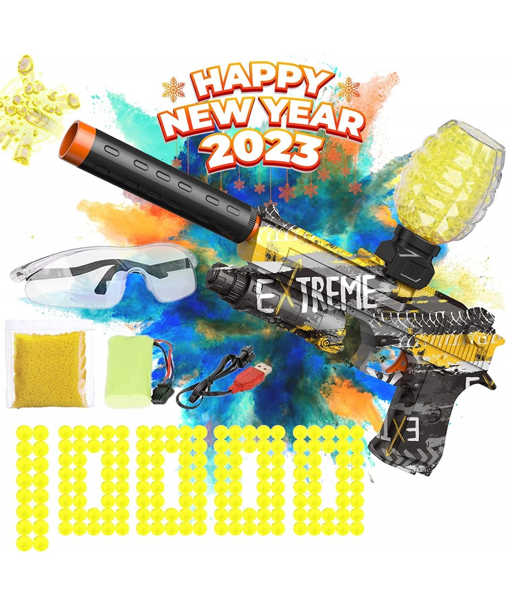 Water Blaster Desert Eagle Electric Gel Water Bomb Blaster Ammo Suitable for Kids Puzzle Games Outdoor Team Sports Ages 14+ (...