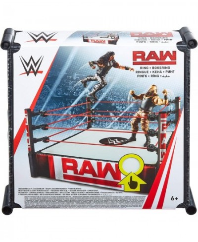 WWE Superstar 14-inch Ring with Authentic Logo Flexible Ropes & Spring-loaded Mat for Bouncing Action  [Amazon Exclusive] $91...