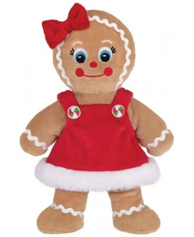 Bearington Holly Ginger Plush Stuffed Animal Gingerbread Girl 10 Inches $33.73 - Stuffed Animals & Teddy Bears