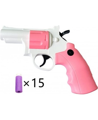 Revolver Toy Can Fire Soft Foam Refill Bullets Shooting Toys for Age of 6 7 8 9 10+ Years Old Kid Boys Girls (Pink) $23.54 - ...