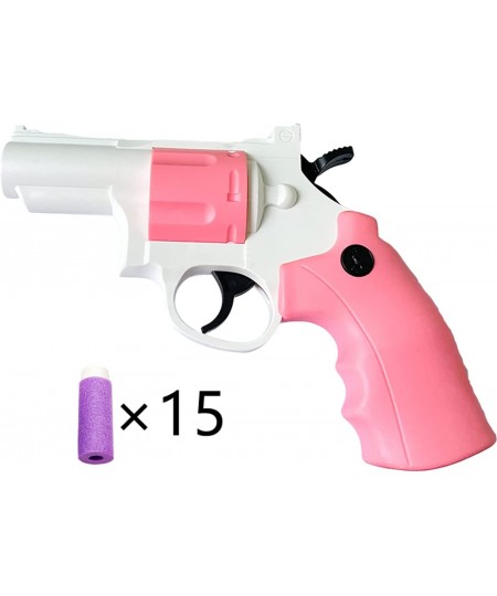 Revolver Toy Can Fire Soft Foam Refill Bullets Shooting Toys for Age of 6 7 8 9 10+ Years Old Kid Boys Girls (Pink) $23.54 - ...