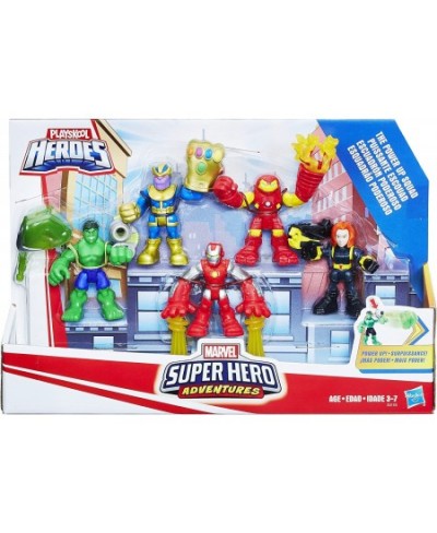 Marvel Super Hero Adventures The Power Up Squad Black $31.98 - Action Figures