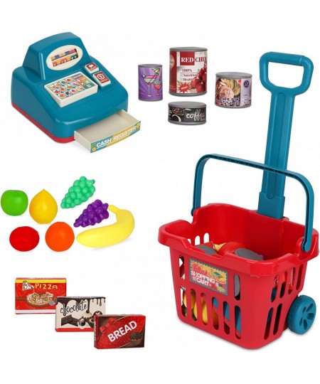 Toy Shopping Cart Play Set Plastic Food Toys Interactive Play Set Learning Resources & Pretend Play Fun Ages 3+ $50.36 - Shop...