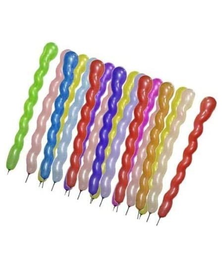 100pcs Helium Latex Spiral Balloons Birthday Festival Party Decoration Mix Colors $19.21 - Kids' Party Decorations