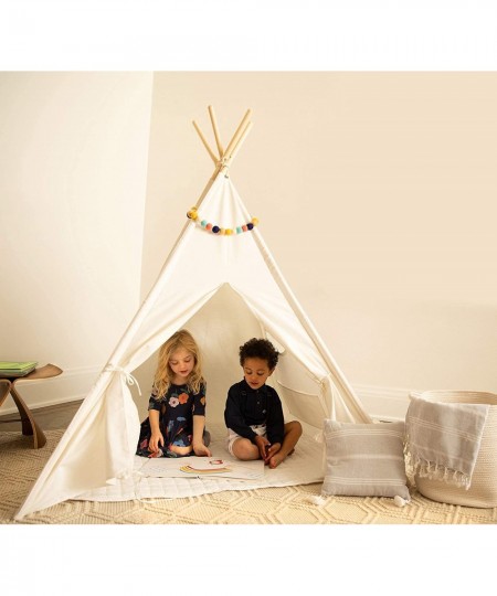 Kids Teepee Tent for Kids - with Light String | Teepee Tent for Kids | Kids Play Tent | Kids Teepee Play Tent | Toddler Teepe...