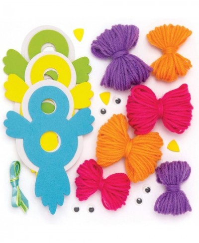 AW302 Spring Themed Bird Pom Pom Kits - Pack of 3 for Kids to Make and Display $17.63 - Kids' Drawing & Writing Boards