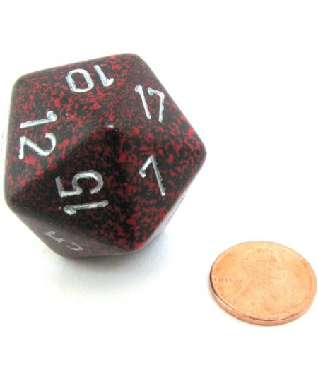 MANUFACTURING d20Single34mmSP SilverVolcano $16.52 - Game Accessories