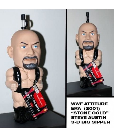 STONE COLD" STEVE AUSTIN 3-D BIG SIPPER - WWF ATTITUDE ERA $67.54 - Gags & Practical Joke Toys