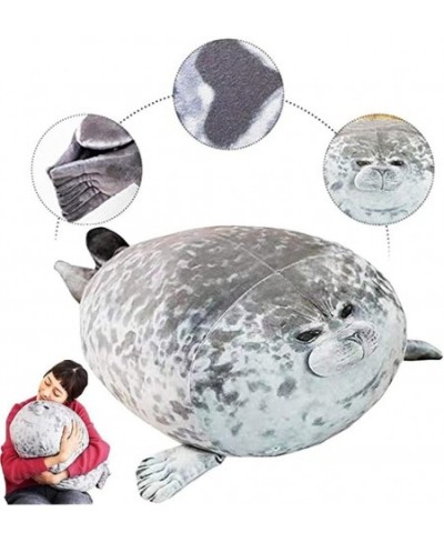 Cute Seal Lion sea Dog Plush Toys 3D Novelty Animal Seal Pillows Soft Plush Seals Toys Stuffed Plush (Grey 20CM) $21.15 - Kid...