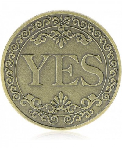 Novelty YES NO Letter Challenge Coins Decision Maker $16.86 - Novelty Coins