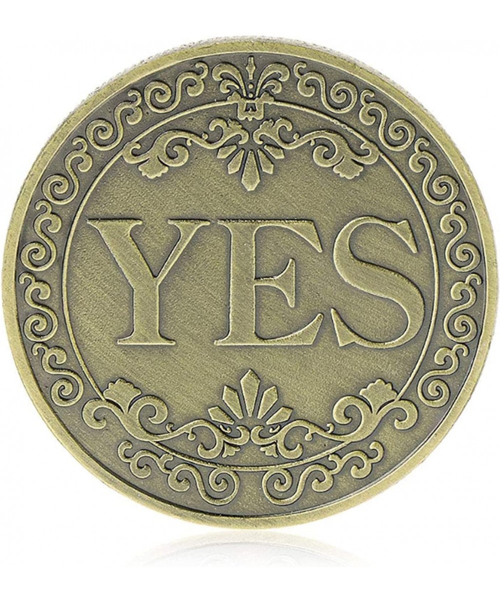 Novelty YES NO Letter Challenge Coins Decision Maker $16.86 - Novelty Coins