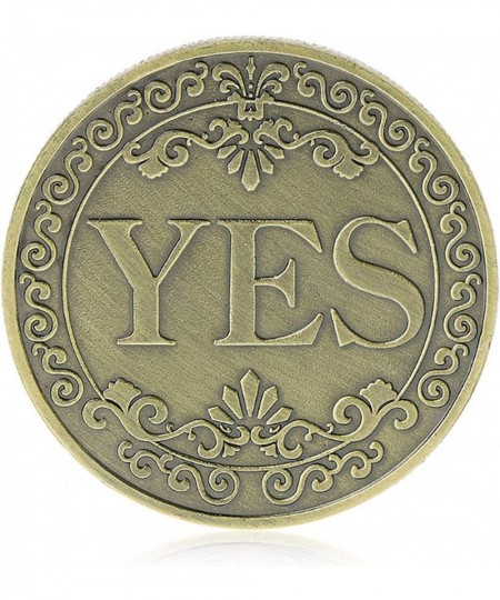 Novelty YES NO Letter Challenge Coins Decision Maker $16.86 - Novelty Coins