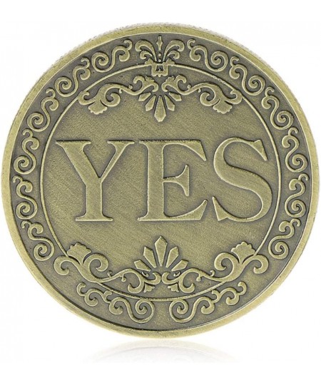 Novelty YES NO Letter Challenge Coins Decision Maker $16.86 - Novelty Coins