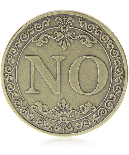 Novelty YES NO Letter Challenge Coins Decision Maker $16.86 - Novelty Coins