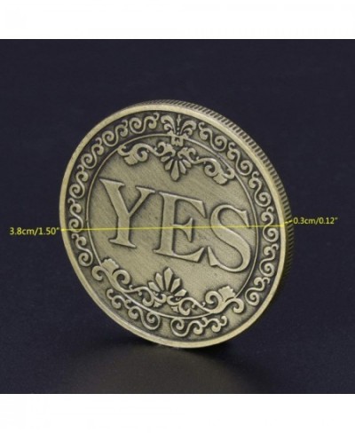 Novelty YES NO Letter Challenge Coins Decision Maker $16.86 - Novelty Coins