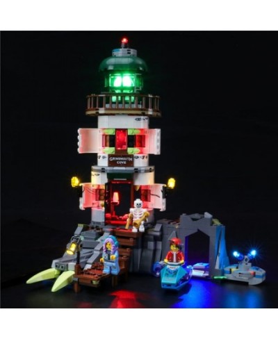 LED Light Kit Compatible with Lego The Lighthouse of Darkness - Lighting Set for Hidden Side 70431 Building Model (Lego Set N...