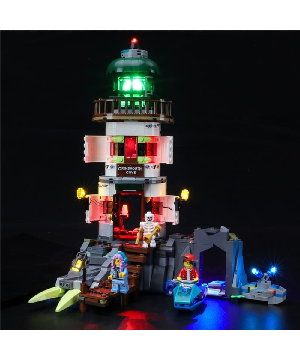 LED Light Kit Compatible with Lego The Lighthouse of Darkness - Lighting Set for Hidden Side 70431 Building Model (Lego Set N...