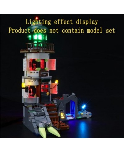 LED Light Kit Compatible with Lego The Lighthouse of Darkness - Lighting Set for Hidden Side 70431 Building Model (Lego Set N...