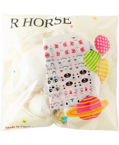 R.HORSE Random 20 Pack DIY Toy Set Kawaii Cream Scented Slow Rising Food Squeeze Bread Toys as Keychains Phone Straps or Stre...