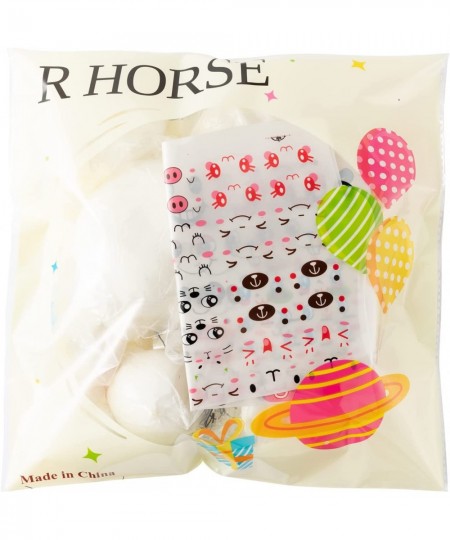 R.HORSE Random 20 Pack DIY Toy Set Kawaii Cream Scented Slow Rising Food Squeeze Bread Toys as Keychains Phone Straps or Stre...