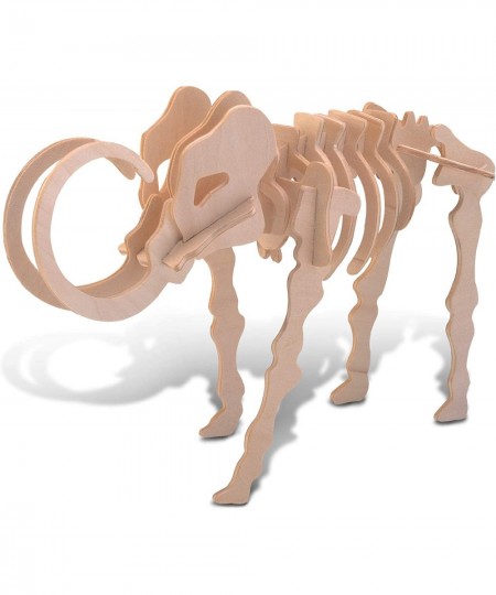 IQ Assembling Products Series Balsa Wood 3D Puzzle Mammoth $22.54 - 3-D Puzzles