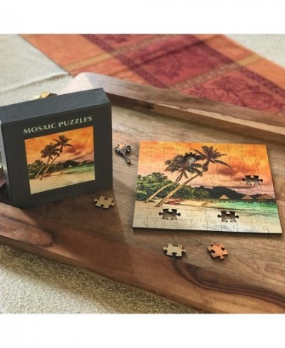 Wooden Jigsaw Puzzle – Bora Bora - 104 Unique Pieces - Made in The USA $52.10 - Jigsaw Puzzles