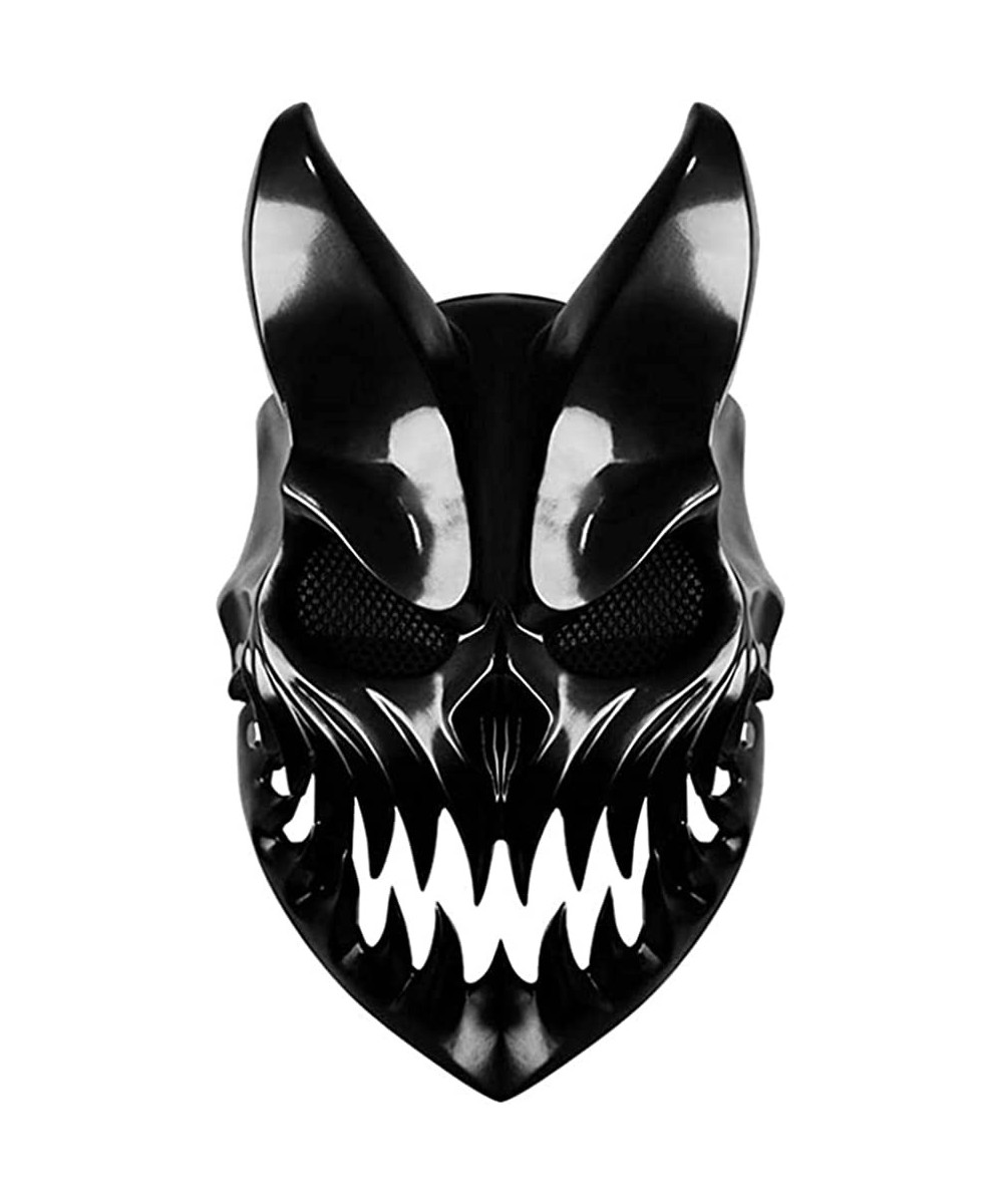 Slaughter to Prevail Kid of Darkness Demolisher Mask Halloween Demon's Mouth Mask Cosplay Shikolai Full Face Prop Latex $85.8...