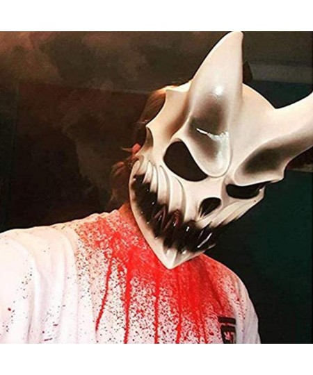 Slaughter to Prevail Kid of Darkness Demolisher Mask Halloween Demon's Mouth Mask Cosplay Shikolai Full Face Prop Latex $85.8...