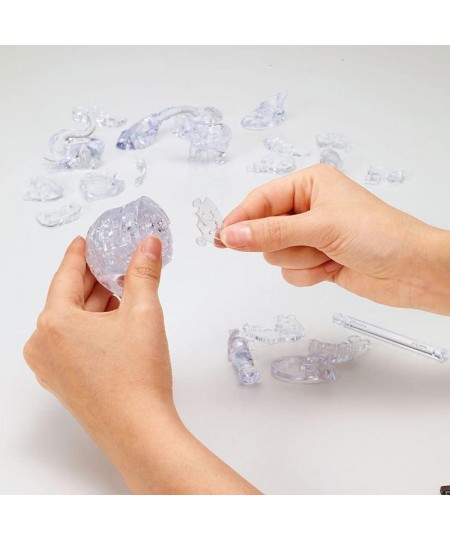 Crystal Puzzle 59176 3D Elephant Couple 46 Pieces Grey $44.54 - 3-D Puzzles