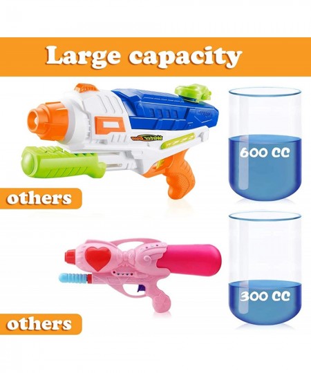 Water Gun for Kid 1 Pack 600CC High Capacity Super Squirt Gun 32 Feet Long Shooting Range Water Soaker Blaster Outdoor Swimmi...