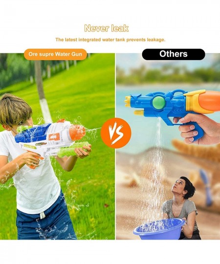 Water Gun for Kid 1 Pack 600CC High Capacity Super Squirt Gun 32 Feet Long Shooting Range Water Soaker Blaster Outdoor Swimmi...