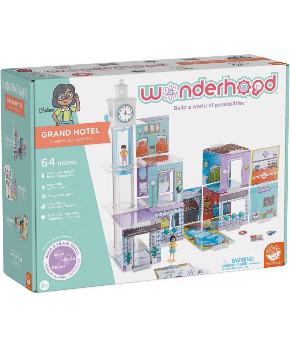 WONDERHOOD Grand Hotel 64 Piece Set (Model: WH) $67.49 - Toy Building Sets