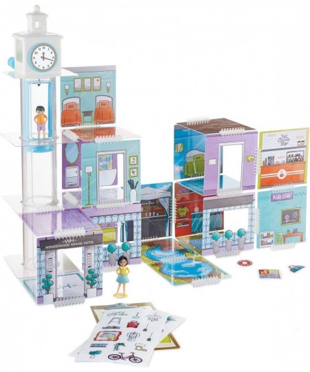 WONDERHOOD Grand Hotel 64 Piece Set (Model: WH) $67.49 - Toy Building Sets