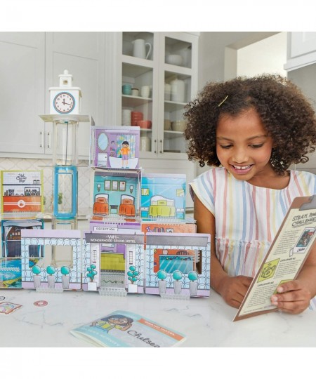 WONDERHOOD Grand Hotel 64 Piece Set (Model: WH) $67.49 - Toy Building Sets