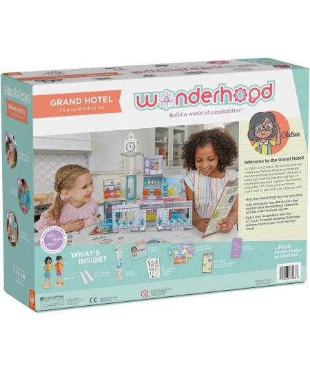 WONDERHOOD Grand Hotel 64 Piece Set (Model: WH) $67.49 - Toy Building Sets