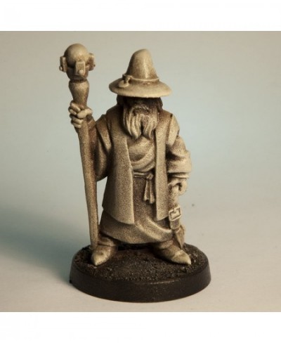 Stonehaven Human Wizard Male Miniature Figure (for 28mm Scale Table Top War Games) - Made in US $26.84 - Miniature Novelty Toys