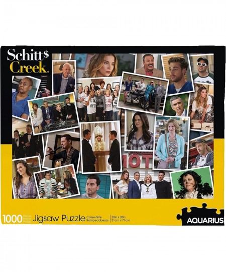 Schitt's Creek Collage Puzzle (1000 Piece Jigsaw Puzzle) - Glare Free - Precision Fit - Officially Licensed Schitt's Creek Me...