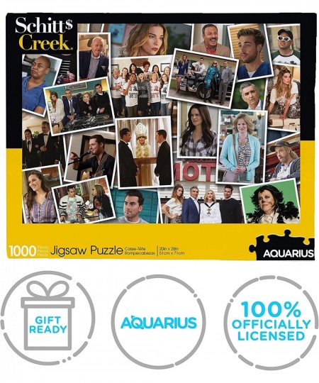 Schitt's Creek Collage Puzzle (1000 Piece Jigsaw Puzzle) - Glare Free - Precision Fit - Officially Licensed Schitt's Creek Me...