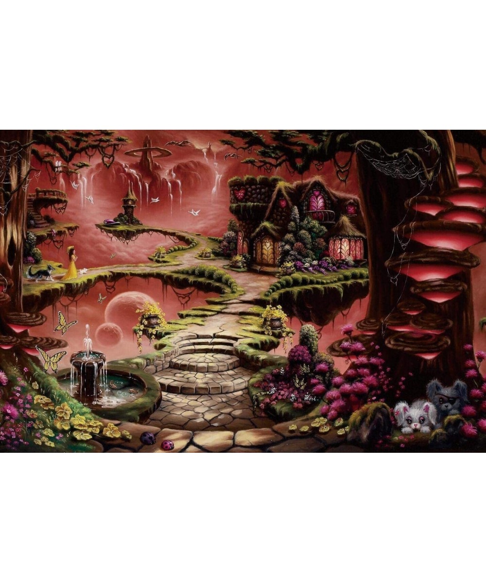 Ingooood- Jigsaw Puzzle 1000 Pieces for Adult- Fantasy Series- Magic House_IG-0585 Entertainment Wooden Puzzles Toys $44.27 -...