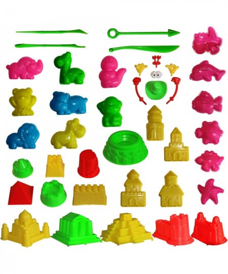 Sand Molding Tools 42pcs Mold Activity Set Compatible with Any Molding Sand $25.56 - Sandboxes & Beach Toys