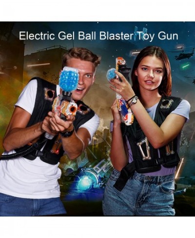 Automatic Gel Blaster Toy Electric Gel Splatter Ball Blaster Kids Outdoor Shooting Team Games with 33000+ Water Beads and Gog...