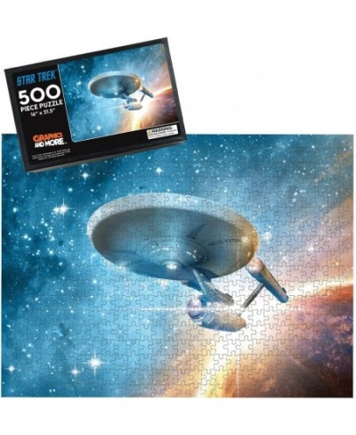 Star Trek Final Frontier 500 Piece Jigsaw Puzzle for Adults 16" L X 21.5" W $41.15 - Jigsaw Puzzles